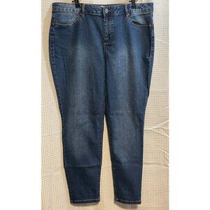 Route 66 jeans womens 31 tapered 34 x 30 stretch 42000 blue
